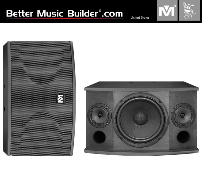 Better Music Builder (M) CS-250 G2 Pro 400W Karaoke Speaker (Pair)