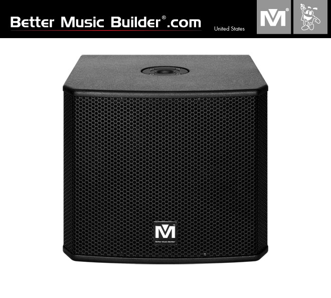 Better Music Builder (M) DFS-115 SUB 2.1 Bass Powered Subwoofer 800W (Each)