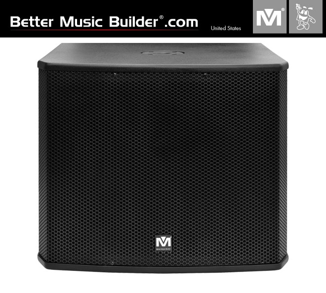 Better Music Builder (M) DFS-118 SUB Bass Powered Subwoofer 2000 Watts