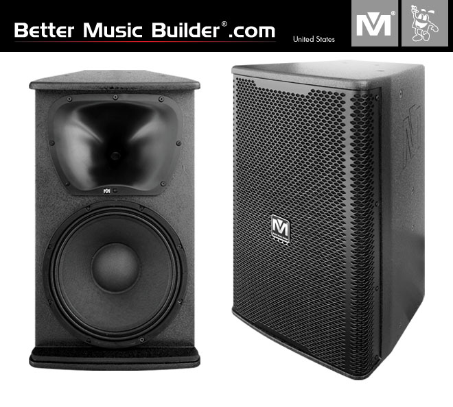 Better Music Builder (M) DFS-712 2-Way Full Range Loudspeaker 1600 Watts (Pair)